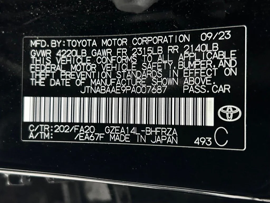 Used 2023 Black Toyota Core image 22