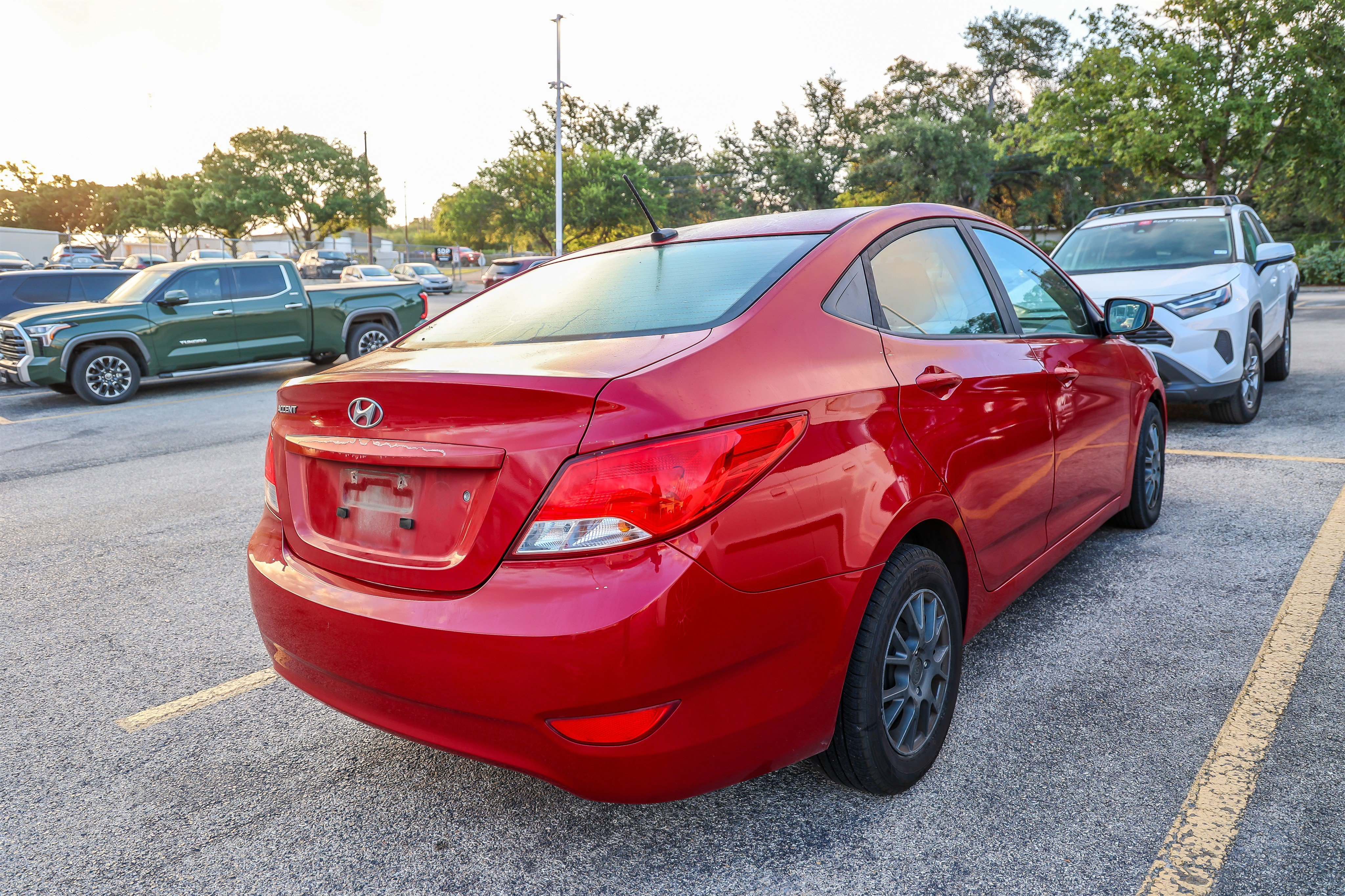 Used 2017 Boston Red Metallic Hyundai SE image 6