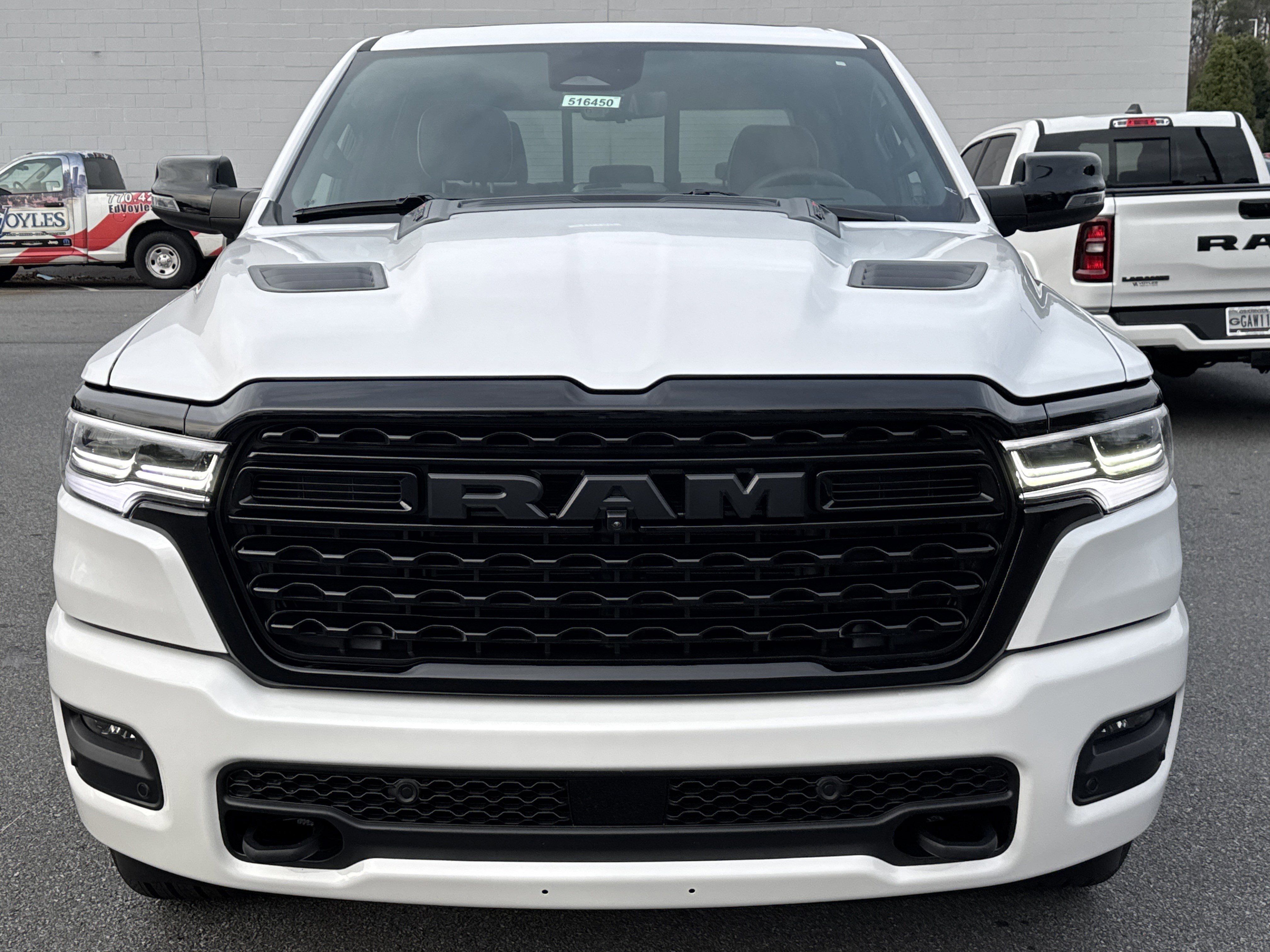 New 2026 Ivory White Tri-Coat Pearlcoat Ram Limited image 8