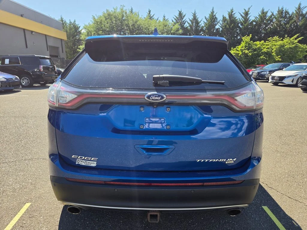 Used 2017 Blue Ford Titanium image 8