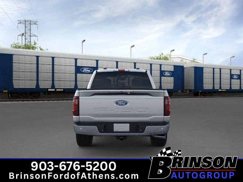 New 2026 Iconic Silver Metallic Ford XLT image 5