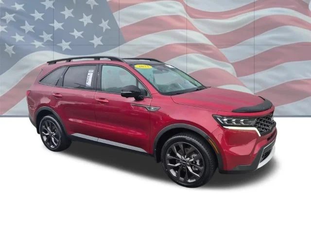 Used 2023 Red Kia X-Line SX Prestige image 7