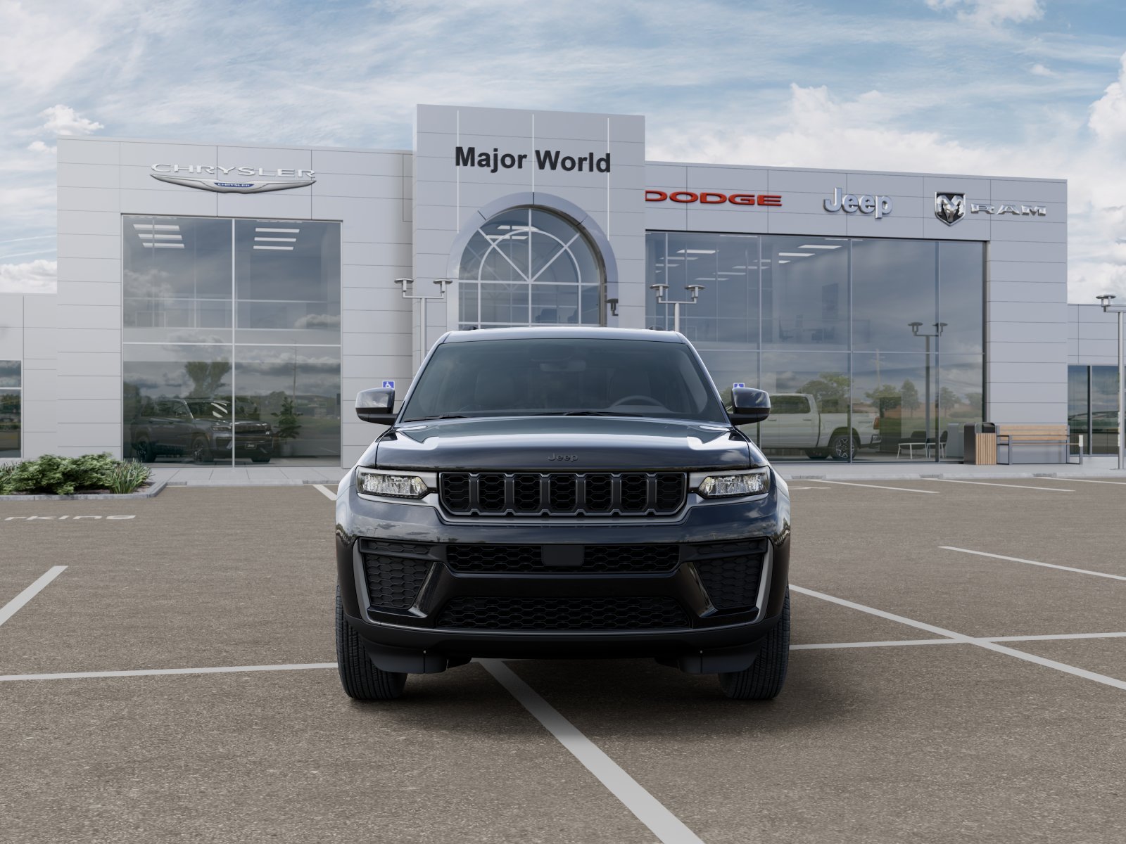 New 2026 Diamond Black Crystal Pearlcoat Jeep Laredo image 46
