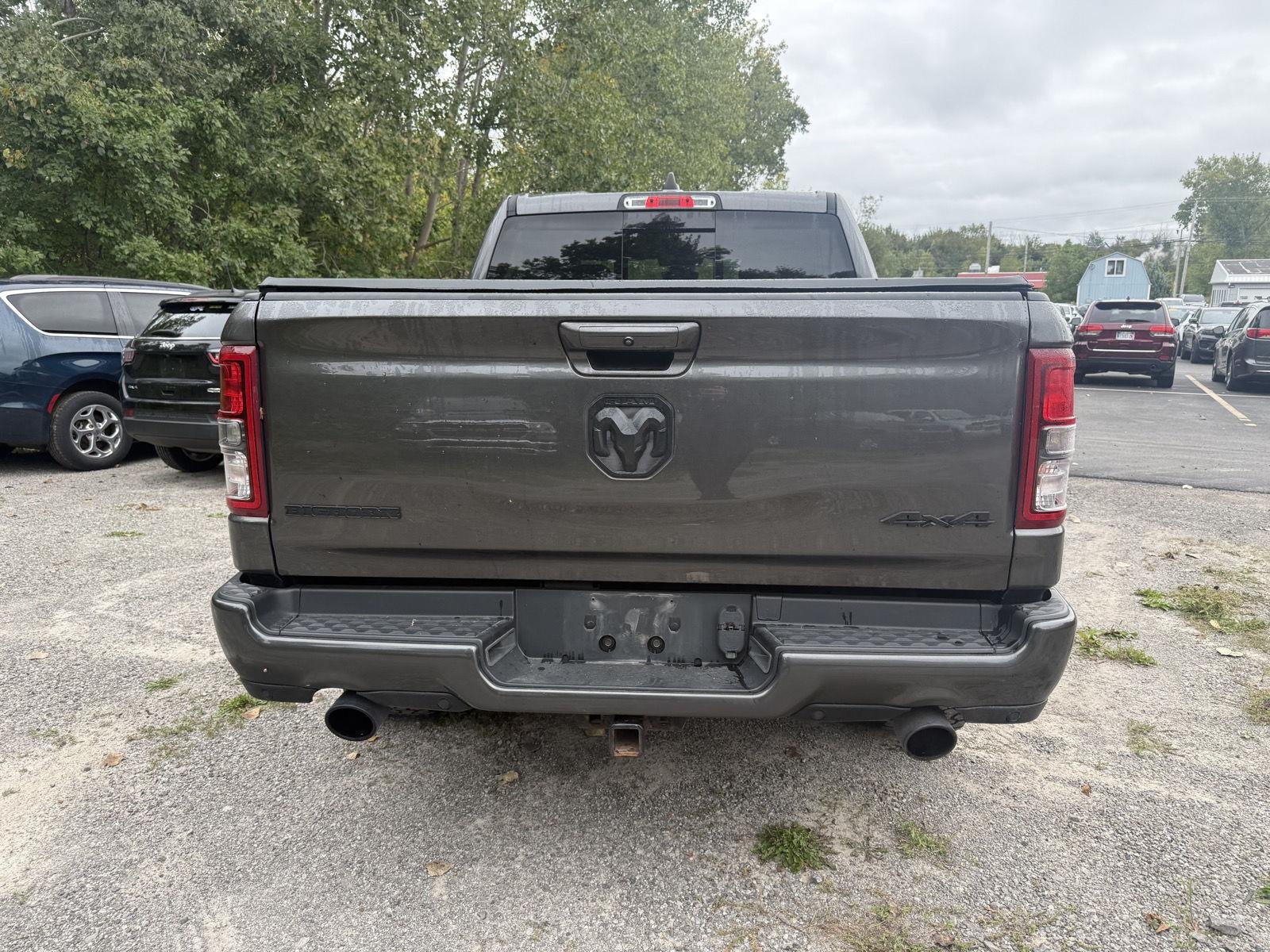 Used 2020 Granite Crystal Metallic Clearcoat Ram Big Horn image 9