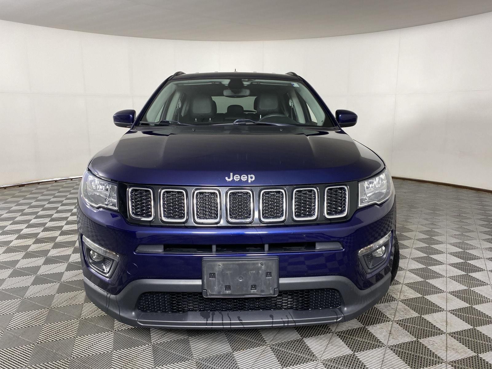 Used 2021 Jazz Blue Pearlcoat Jeep Latitude image 2