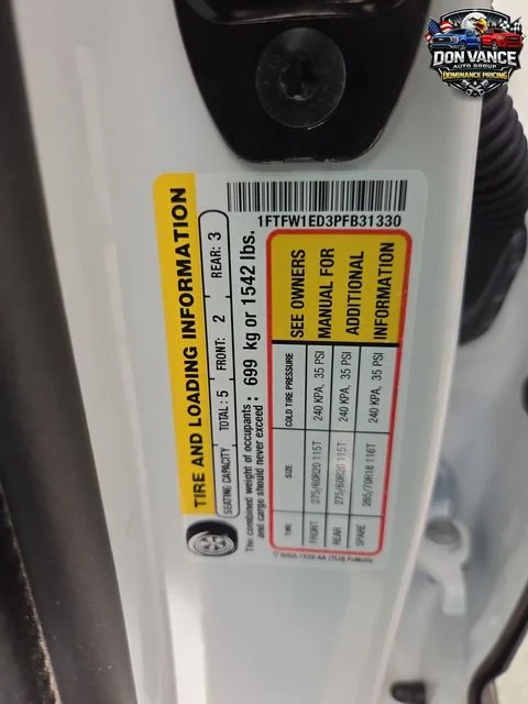Used 2023 White Ford Lariat image 29