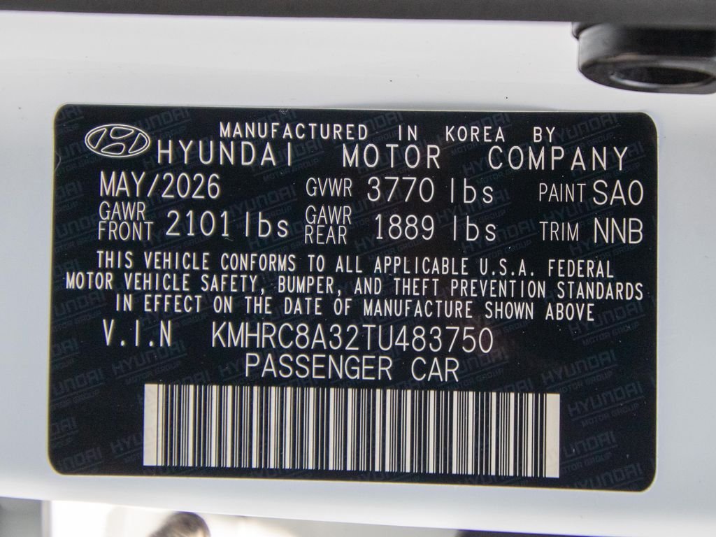 New 2026 White Hyundai SEL image 28
