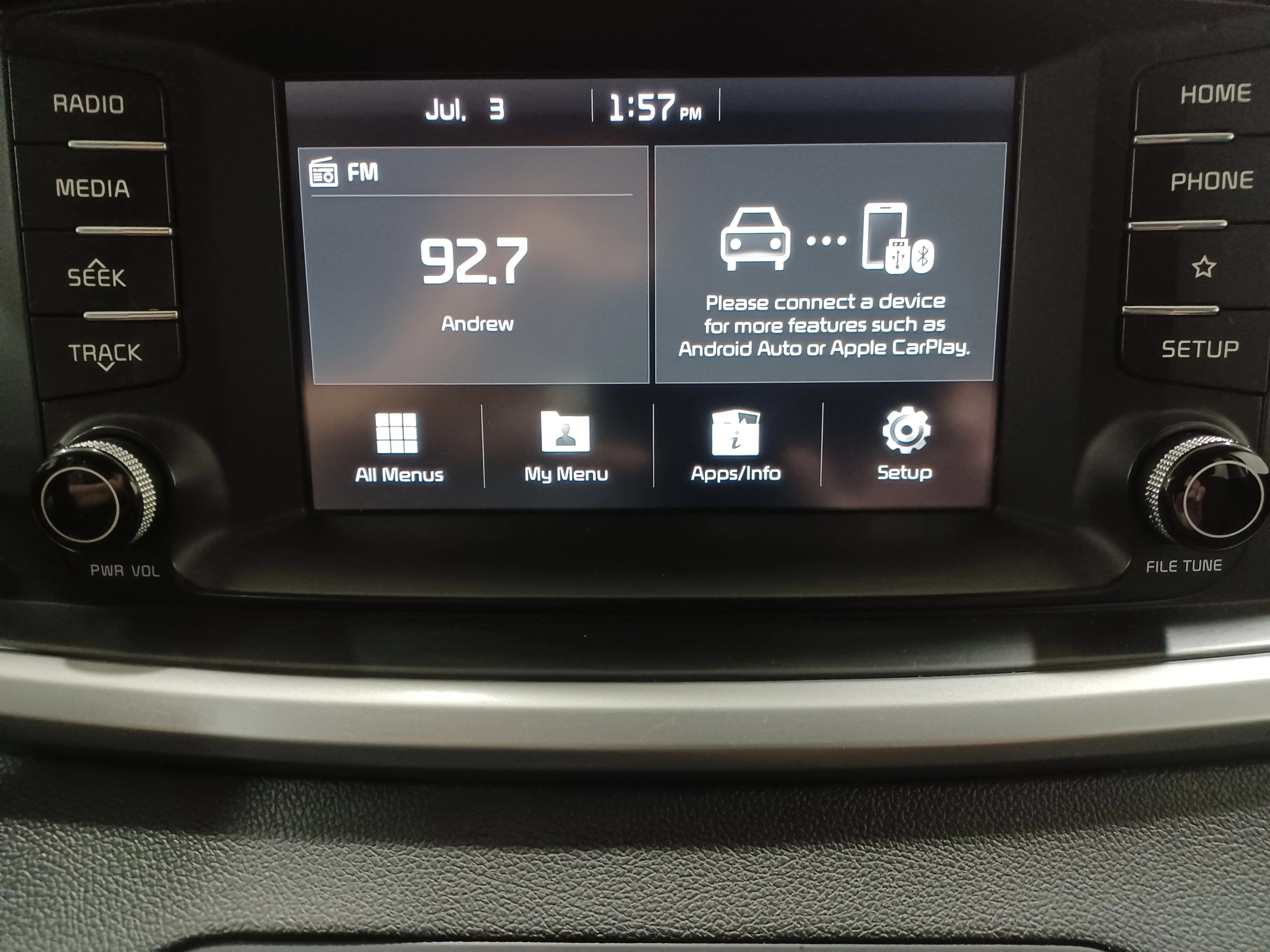 Certified Used 2020 Ebony Black Kia LX AWD*Great Family Car | All Wheel Drive | Htd Seats | Htd Wheel | Park Assist | CarPlay image 15