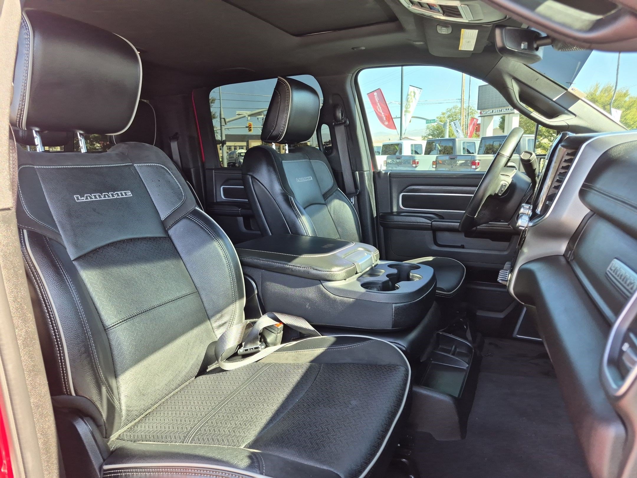 Certified Used 2024 Flame Red Clearcoat Ram Laramie image 33
