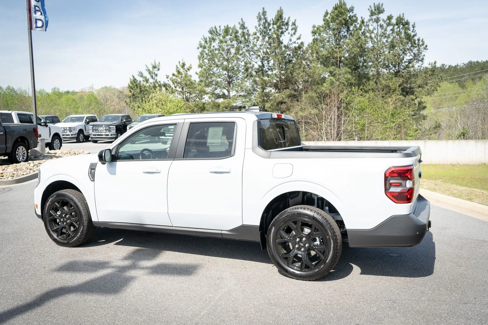 New 2026 Space White Metallic Ford Lariat® image 7