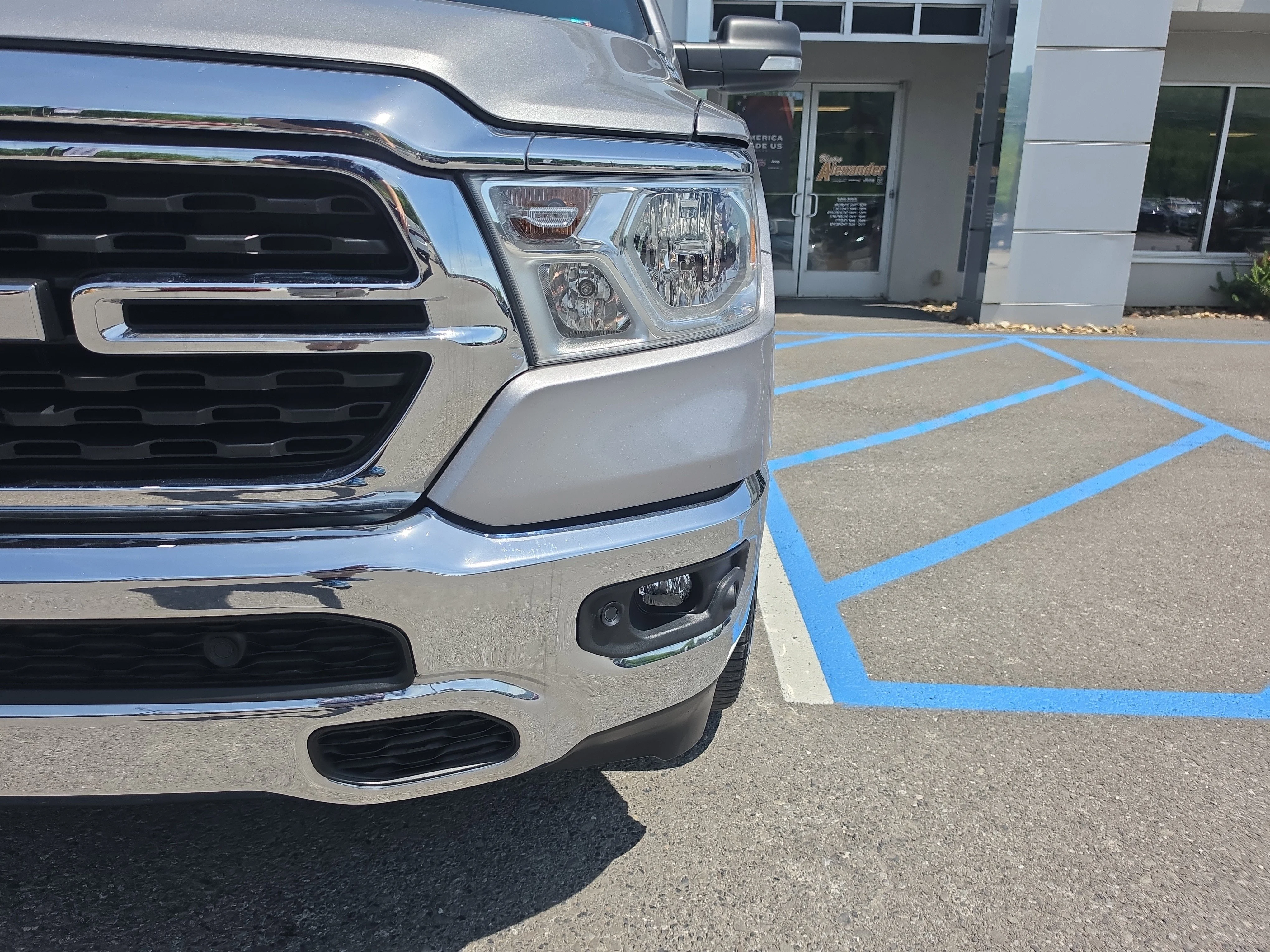 Used 2022 Billet Silver Metallic Clearcoat Ram Big Horn image 10