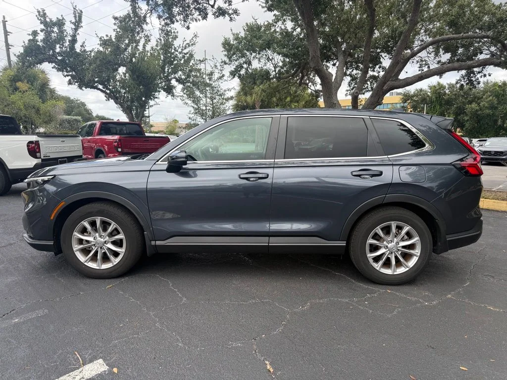 Used 2024 Meteorite Gray Metallic Honda EX image 2