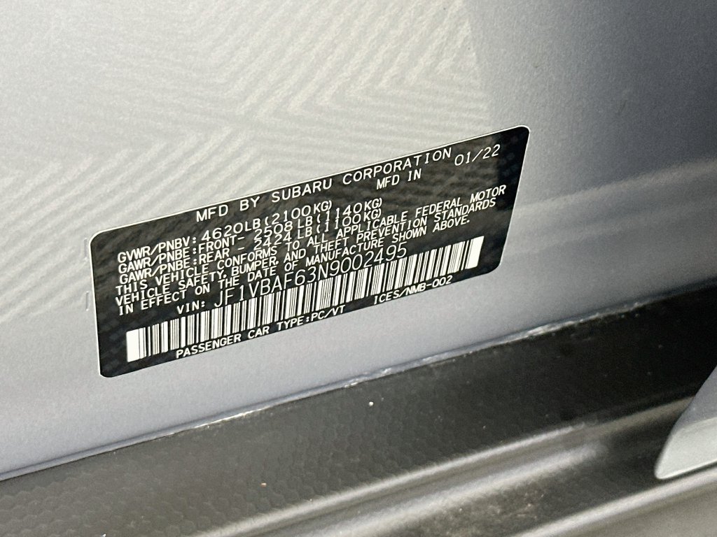 Used 2022 Ice Silver Metallic Subaru Premium image 32