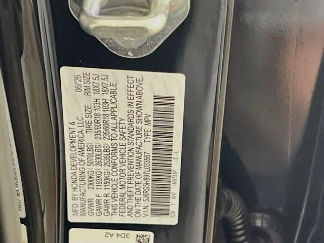 New 2026 Crystal Black Pearl Honda Sport-L image 25