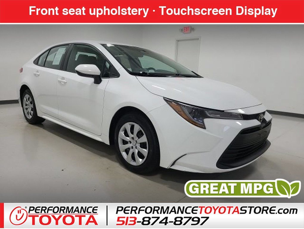 Used 2023 Ice Cap Toyota LE image 1