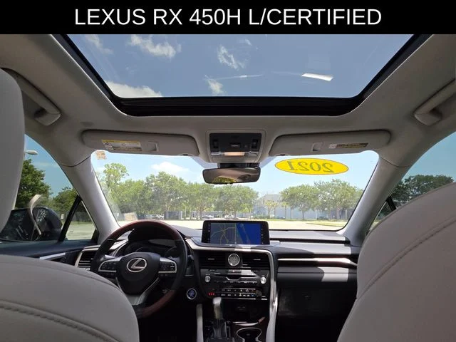 Certified Used 2021 Blue Lexus 450h image 20