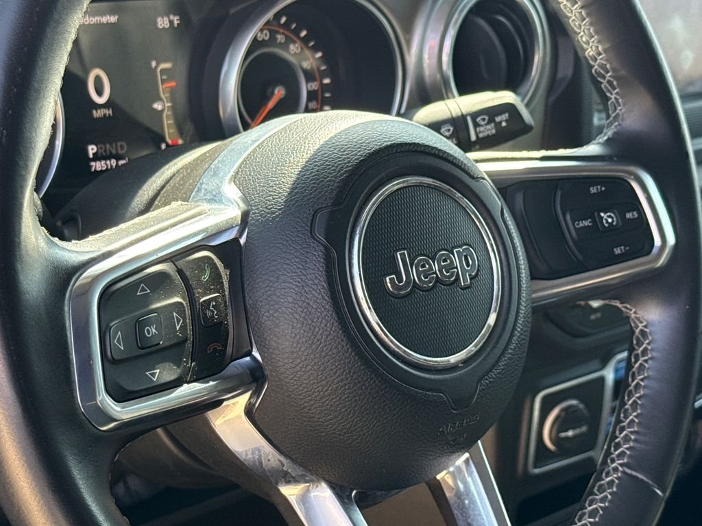 Used 2018 Blue Jeep Unlimited Sahara image 30