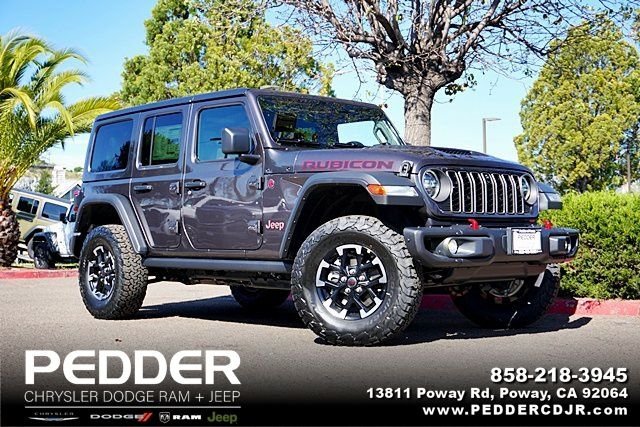 New 2026 Granite Crystal Metallic Clear-Coat Exterior Paint Jeep Rubicon image 1