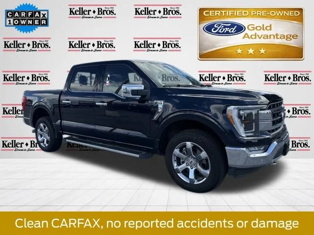 Used 2023 Blue Ford Lariat image 1
