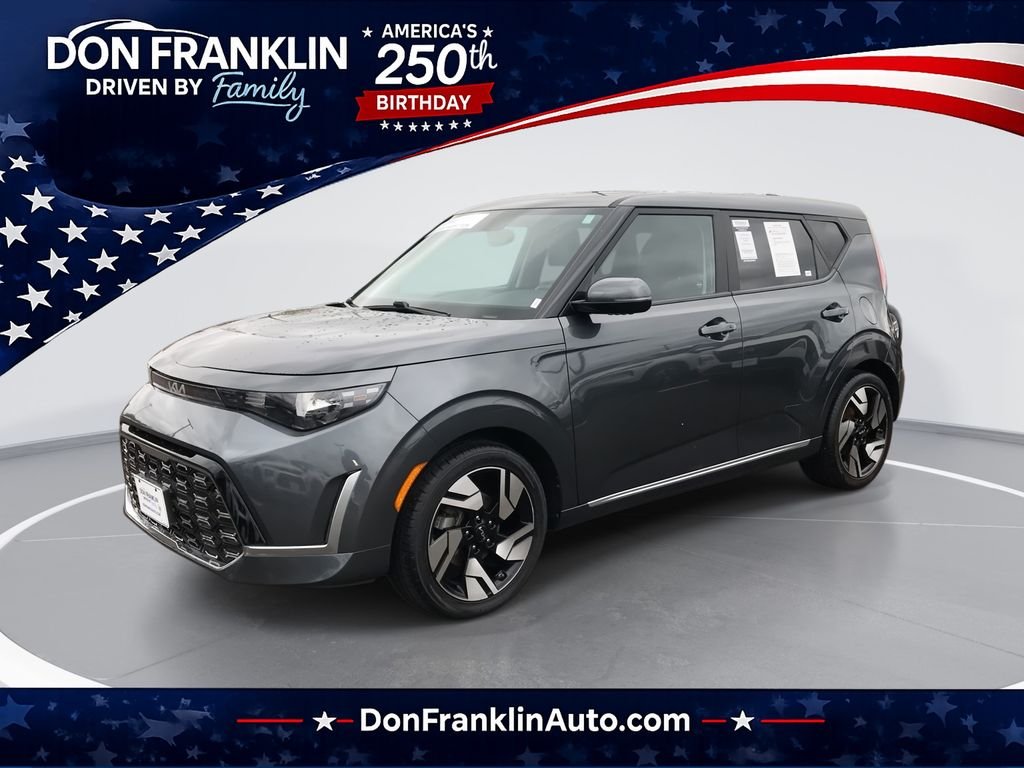 Used 2023 Gray Kia GT-Line image 1