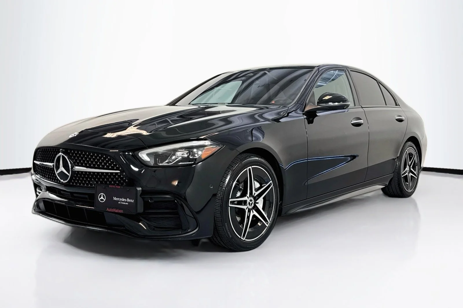 Used 2023 Obsidian Black Metallic Mercedes-Benz C 300 image 1