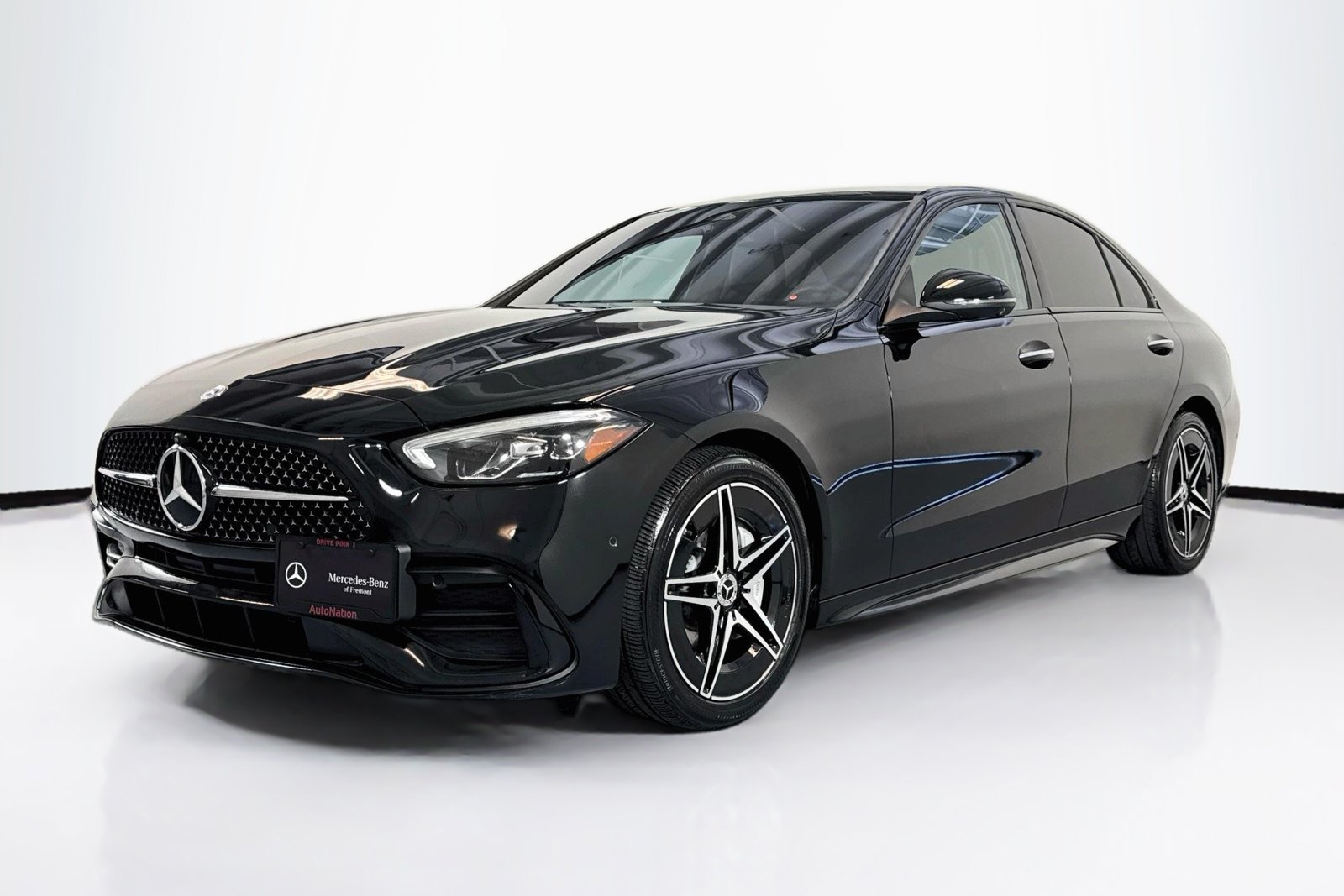 Used 2023 Obsidian Black Metallic Mercedes-Benz C 300 image 1