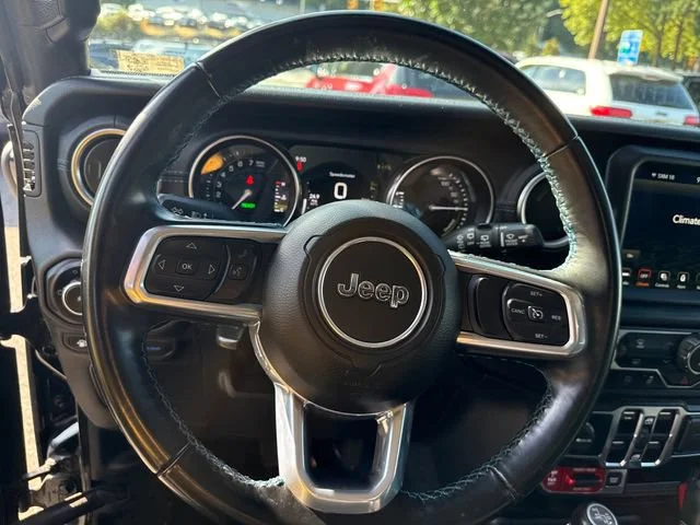 Used 2022 Black Clearcoat Jeep Unlimited Rubicon 4xe image 18
