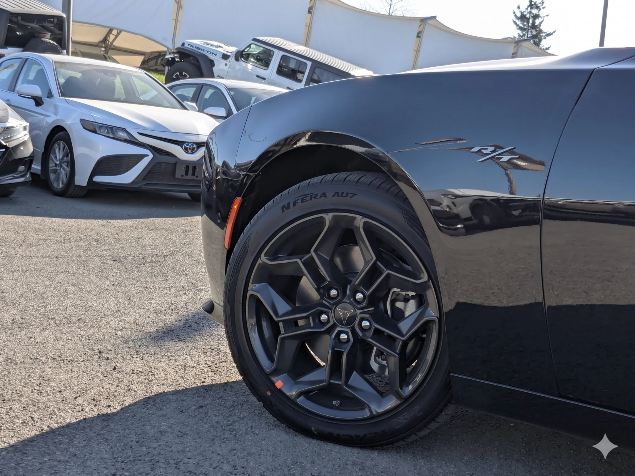 New 2026 Black Dodge R/T - - Blacktop Pkg - Driver Convenience Grp - Alpine Audio - 20 Black Wheels & More! image 9