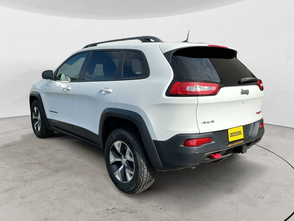 Used 2018 White Jeep Trailhawk image 7