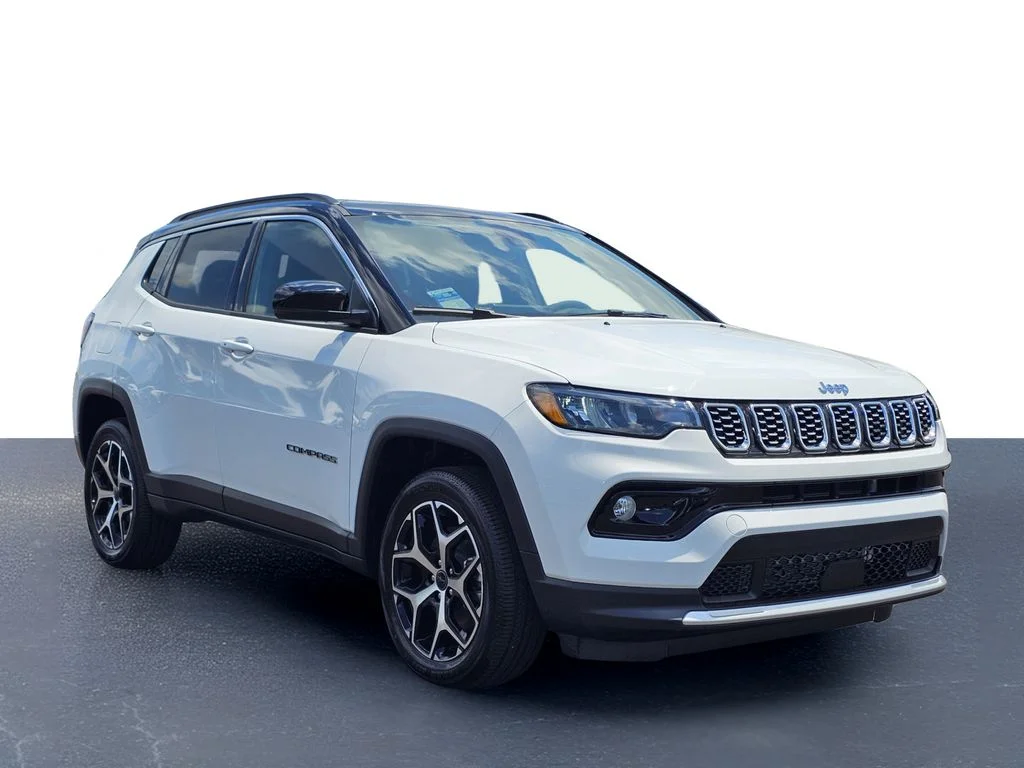 New 2026 Bright White Clear-Coat Exterior Paint Jeep Limited image 5
