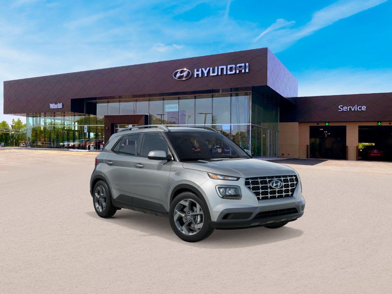 New 2026 Shimmering Silver Hyundai SEL image 2