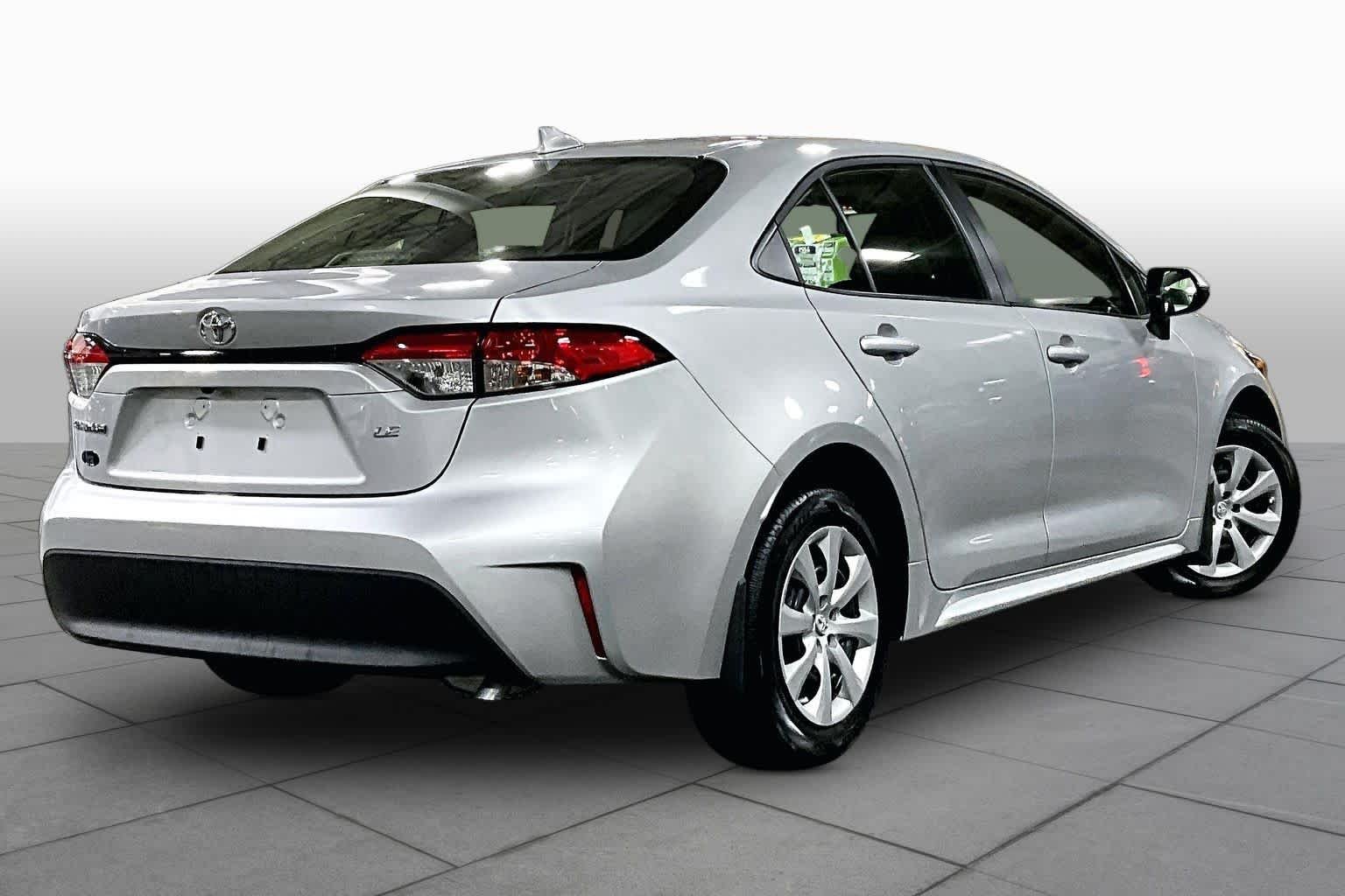 Used 2024 Classic Silver Metallic Toyota LE image 13