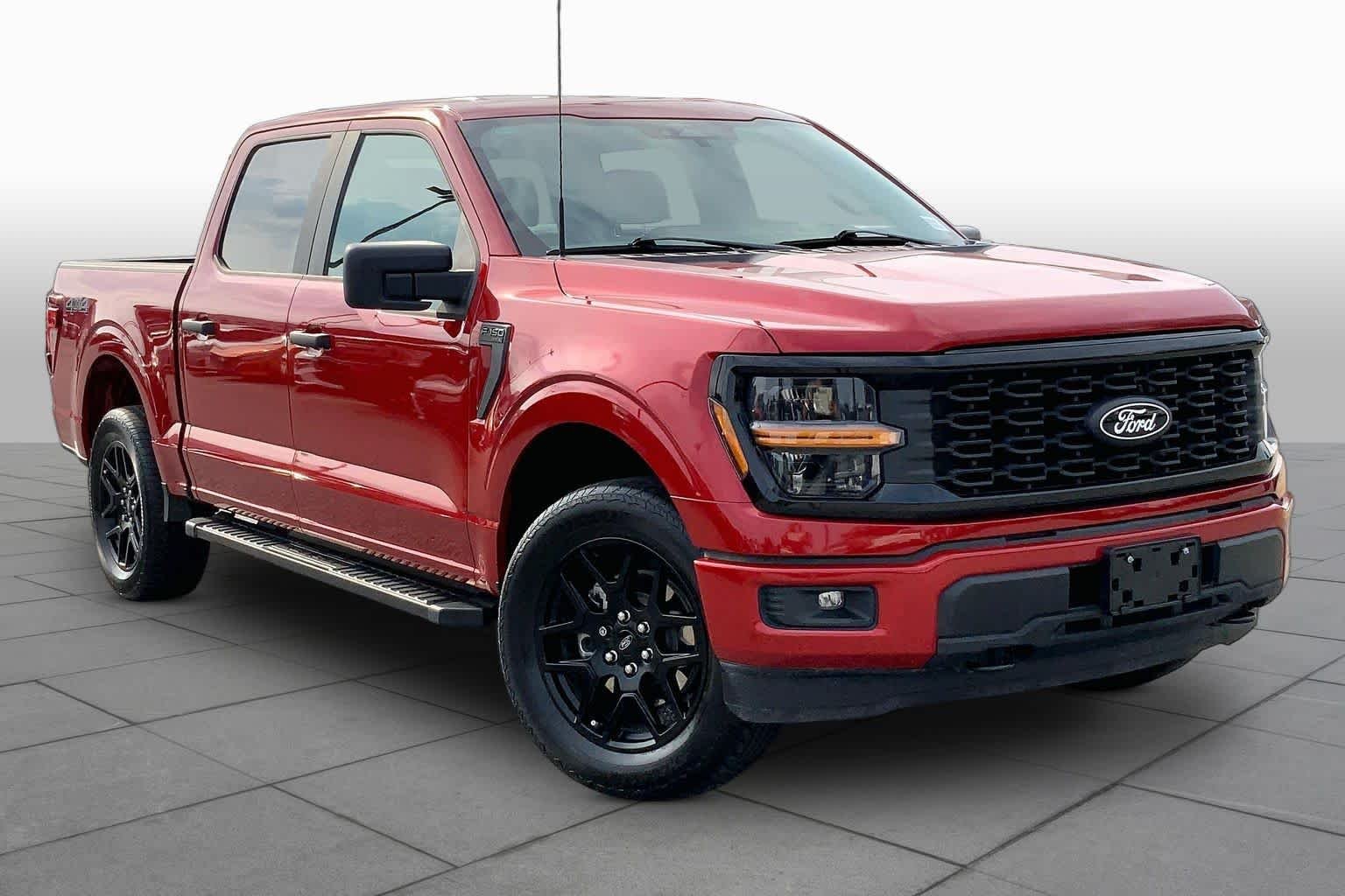 Used 2025 Rapid Red Metallic Tinted Clearcoat Ford STX image 3