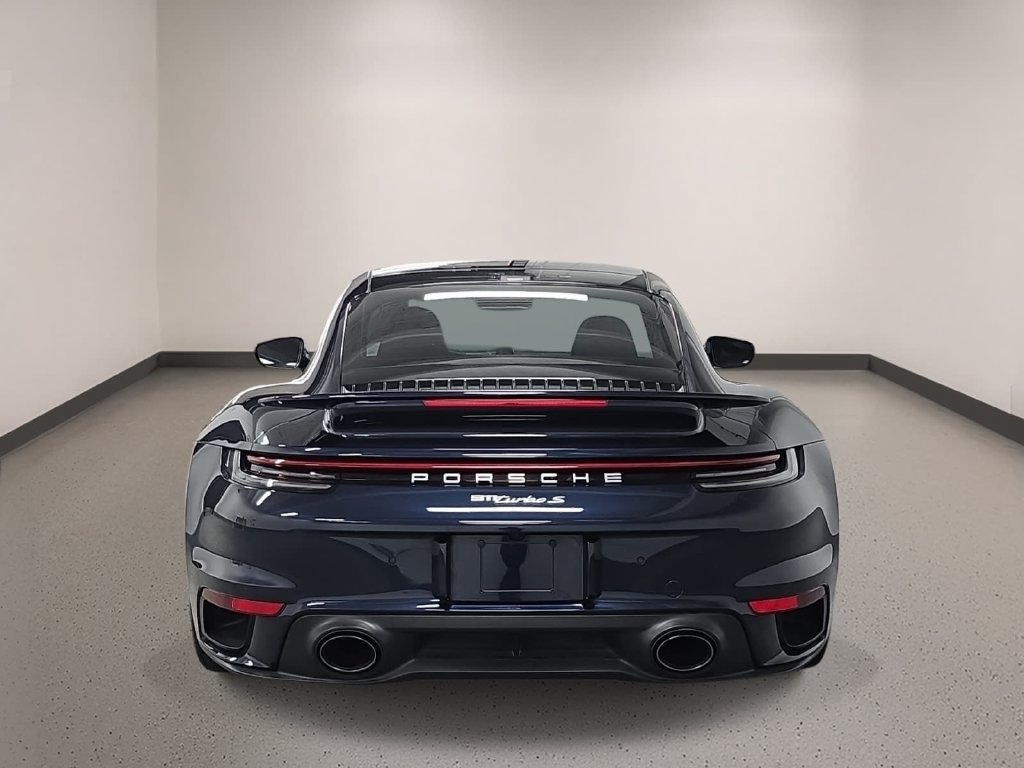 Certified Used 2021 Blue Porsche Turbo S image 6