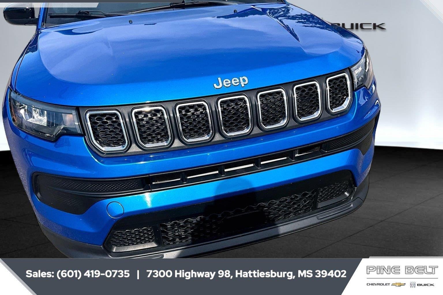 Used 2024 Blue Jeep Sport 4x4 image 22