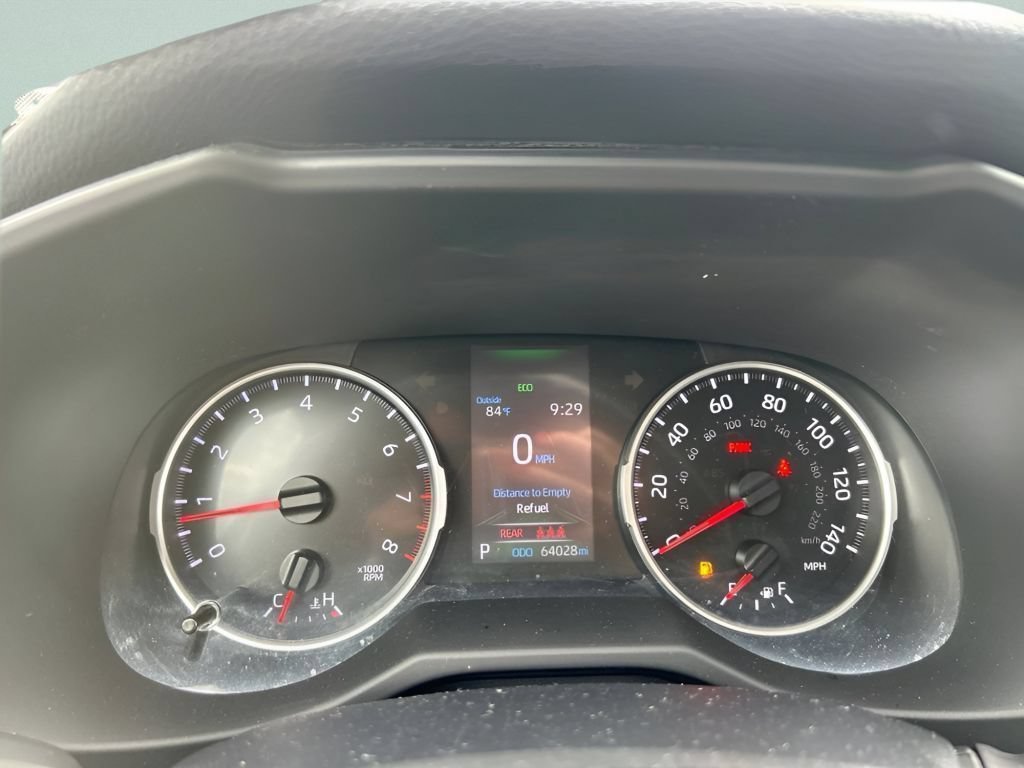 Used 2021 Magnetic Gray Metallic Toyota LE image 24