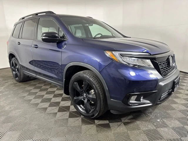 Used 2021 Obsidian Blue Pearl Honda Elite image 1