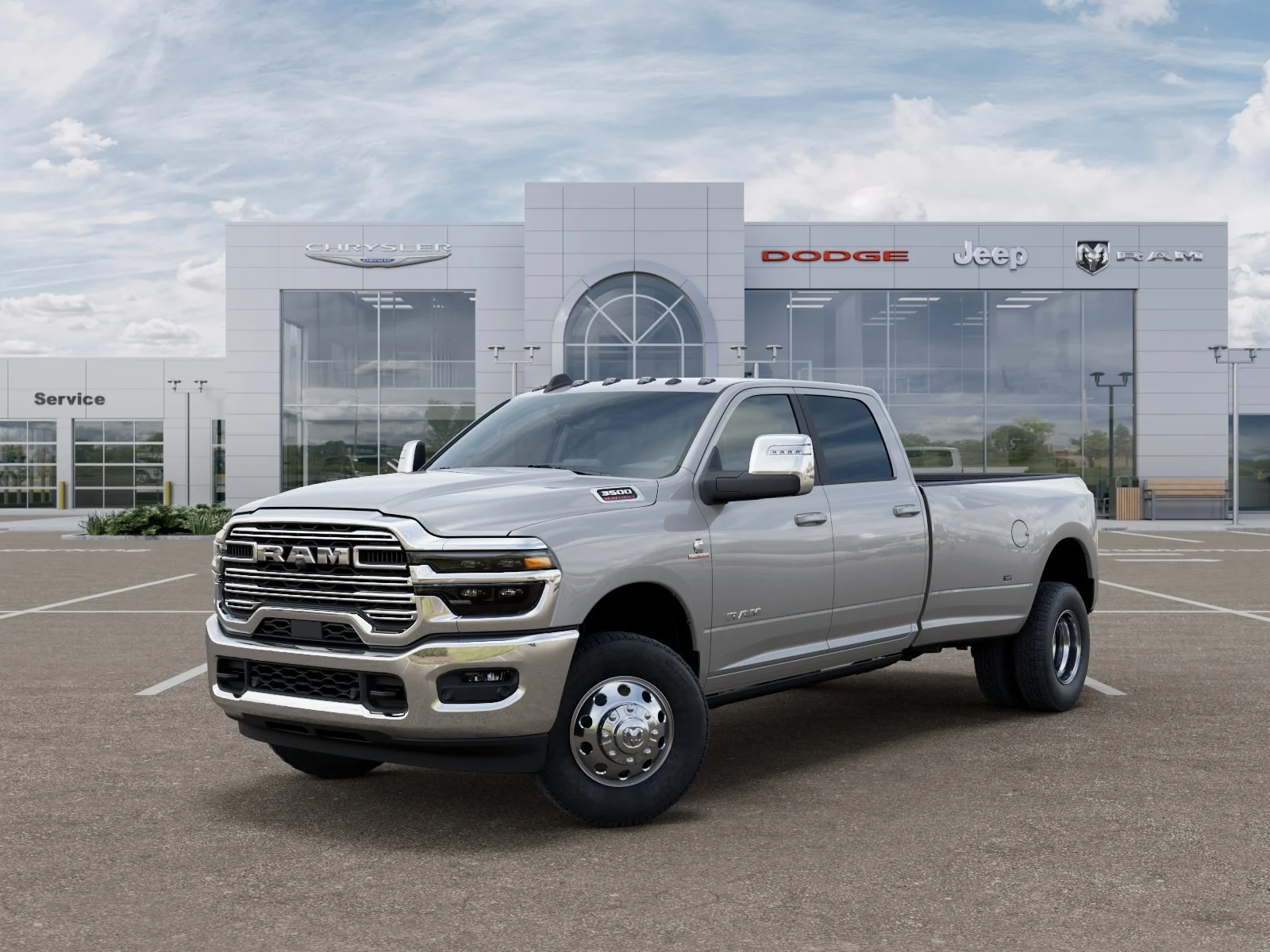 New 2026 Silver-Zynith Exterior Paint RAM Laramie image 21