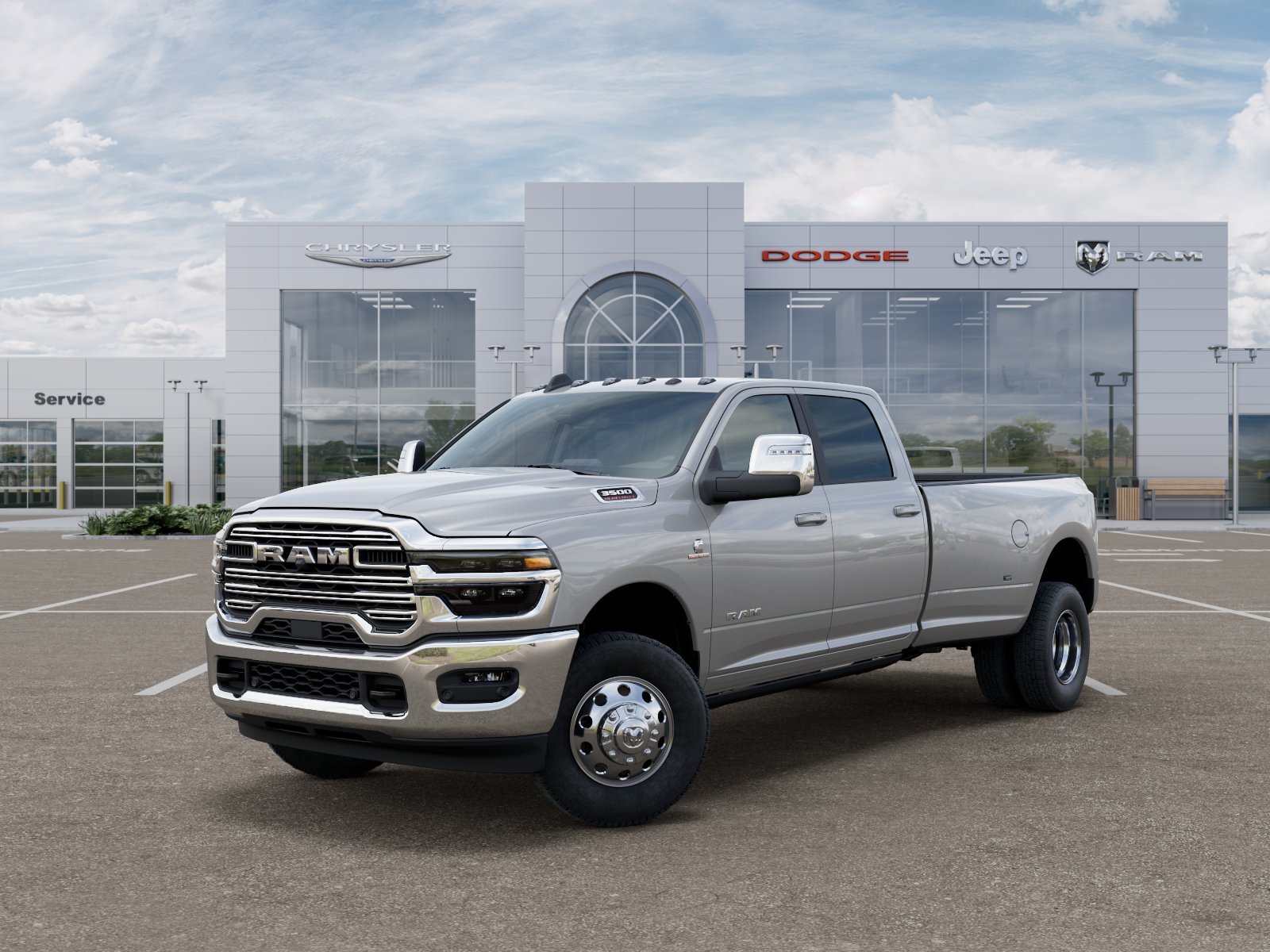 New 2026 Silver-Zynith Exterior Paint RAM Laramie image 21