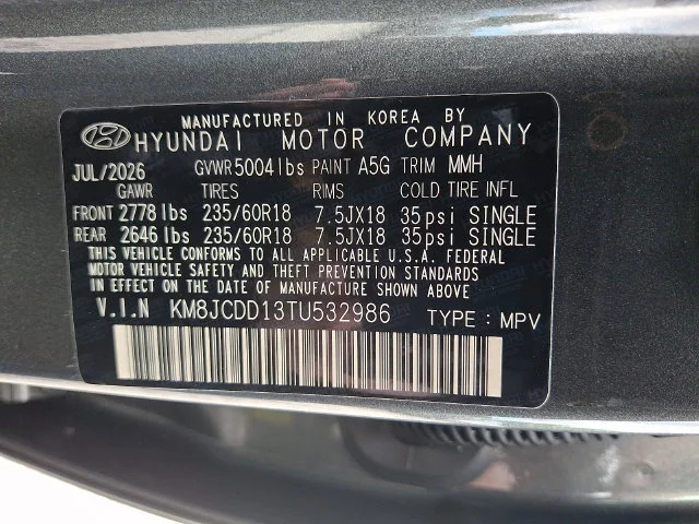 New 2026 Gray Hyundai SEL Convenience image 15