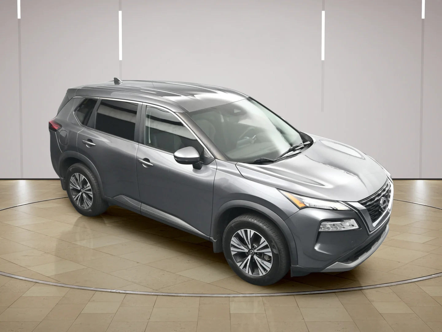 Certified Used 2022 Gun Metallic Nissan SV image 32