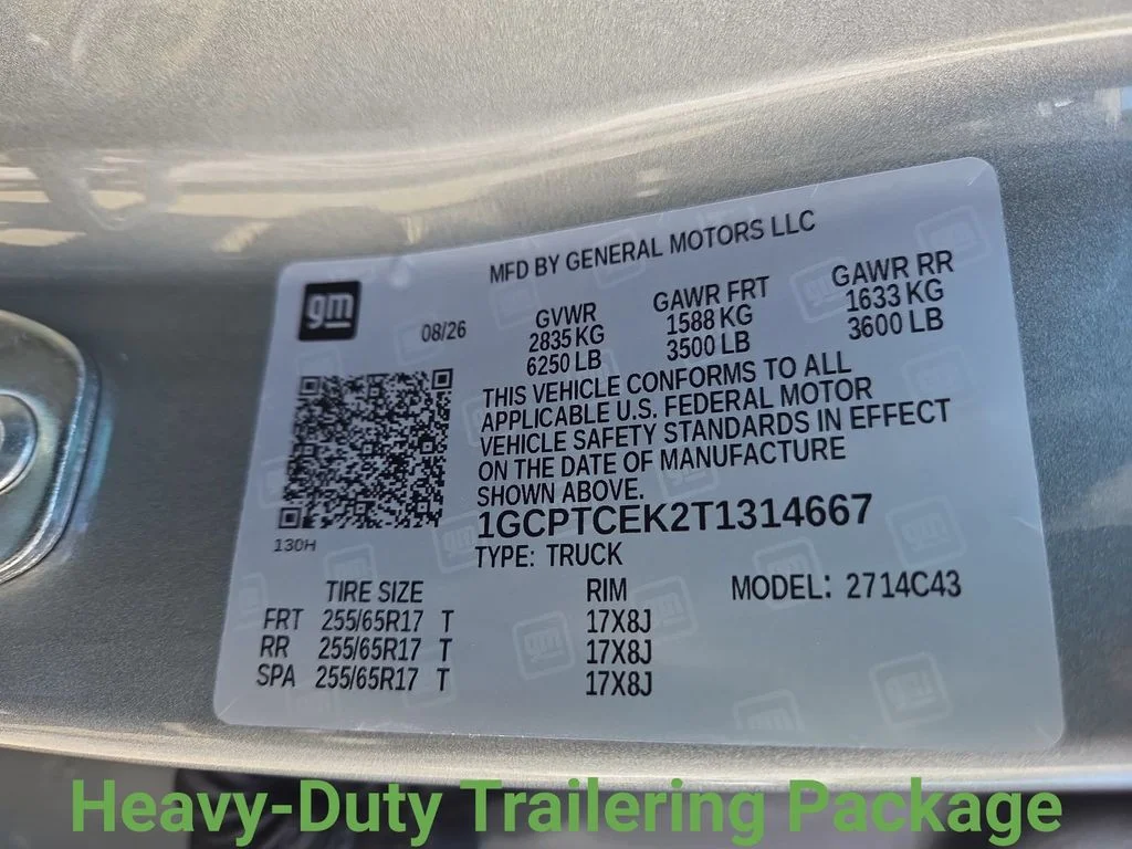 New 2026 Gray Chevrolet LT image 24