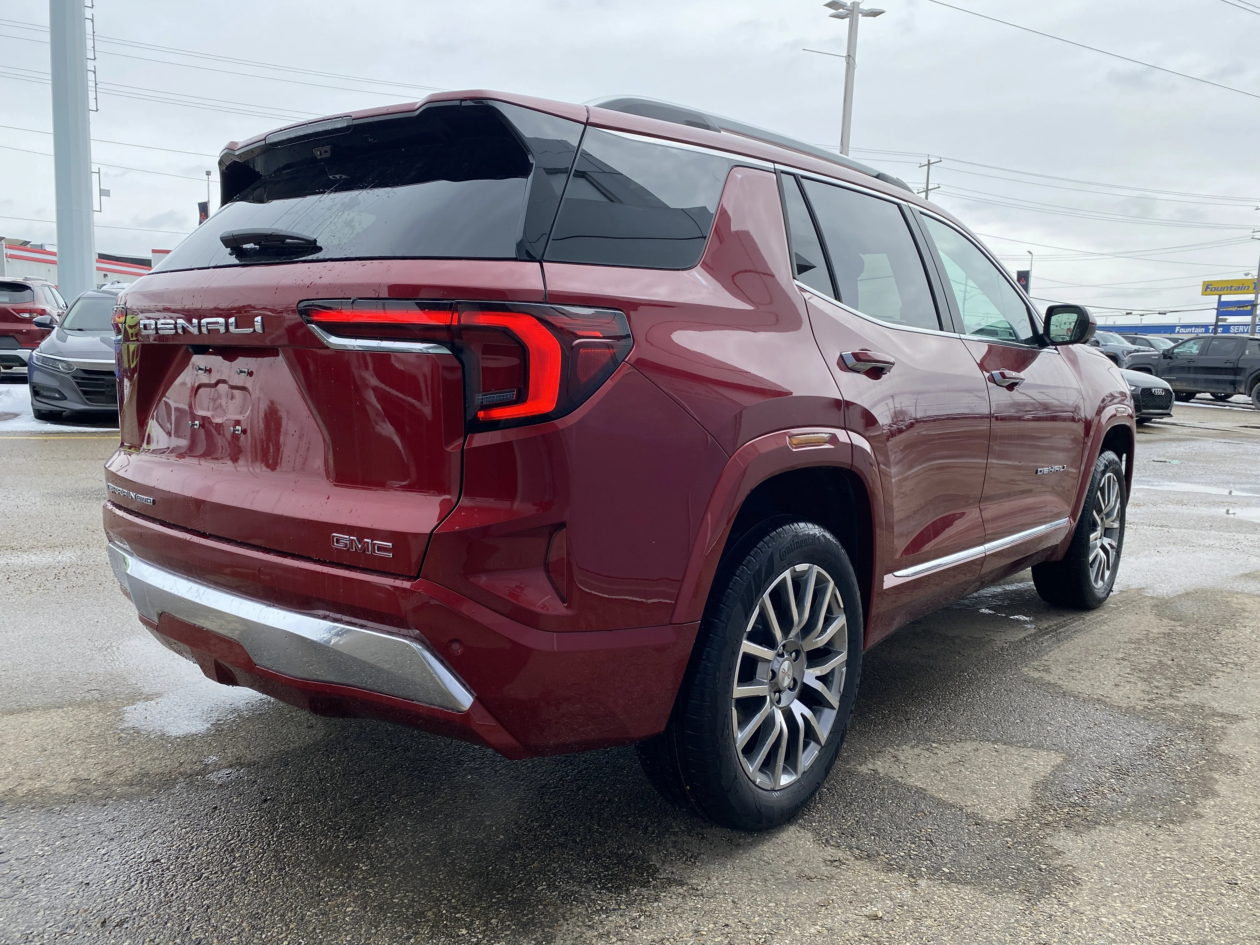 New 2026 VOLCANIC RED TINTCOAT GMC AWD Denali image 7