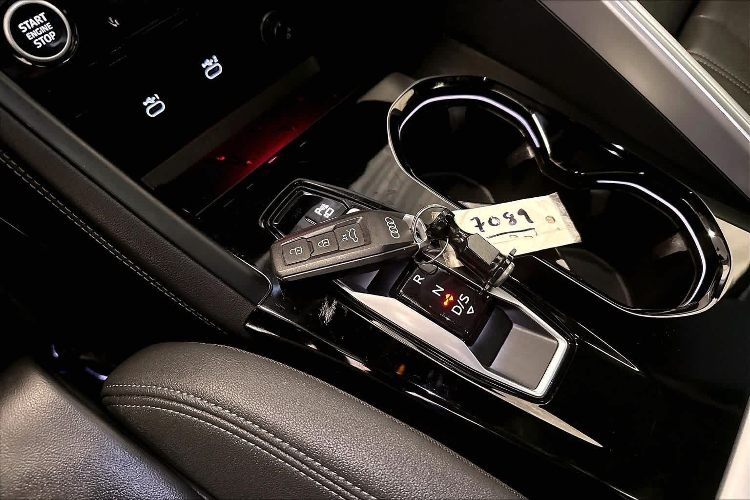 Used 2025 Glacier White Metallic Audi Premium Plus image 15