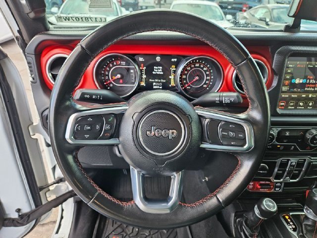 Used 2020 Bright White Clearcoat Jeep Rubicon image 17
