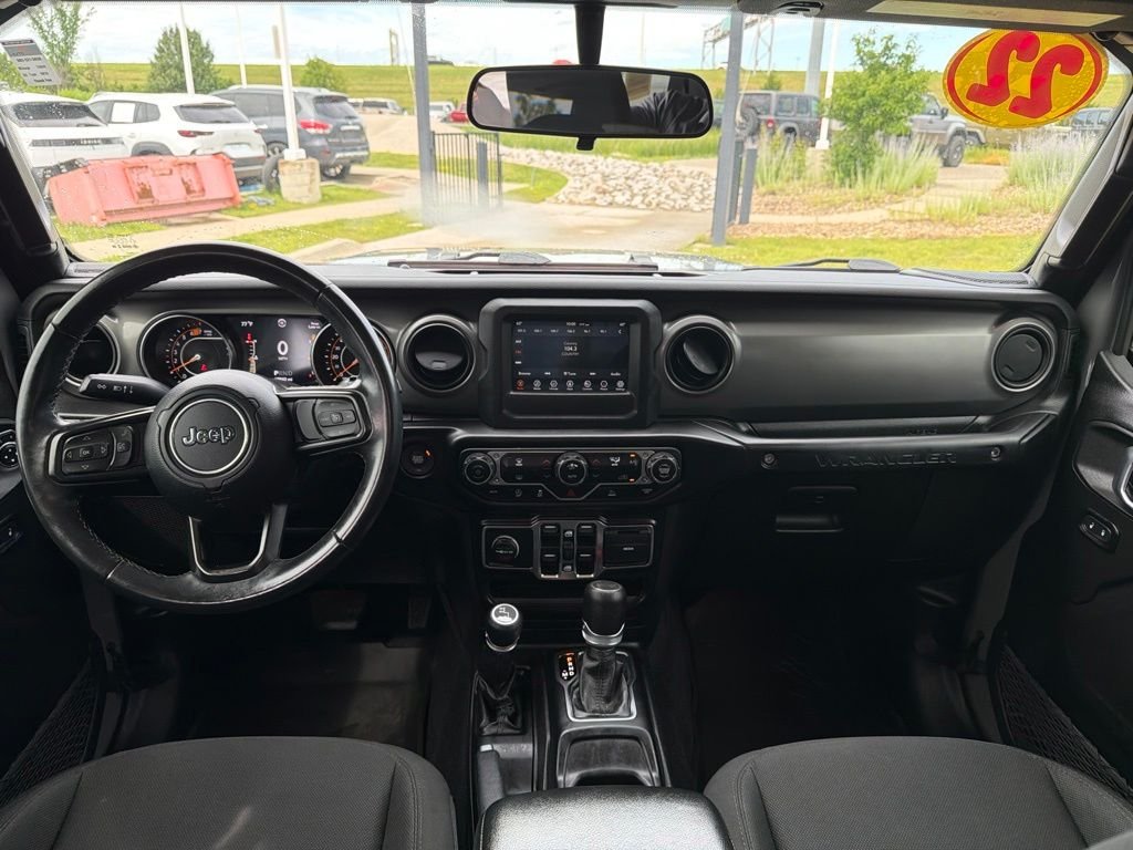 Used 2022 Gray Jeep Unlimited Sport S image 13