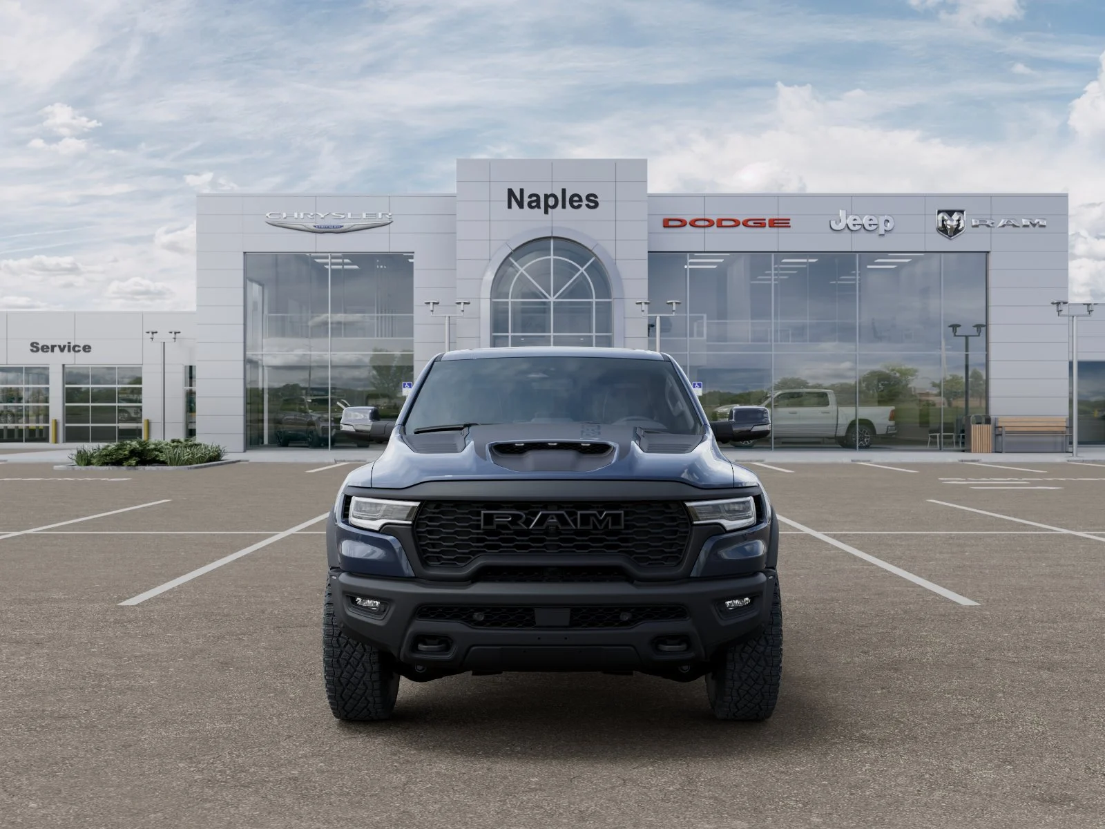 New 2026 Forged Blue Metallic Exterior Paint RAM RHO image 6