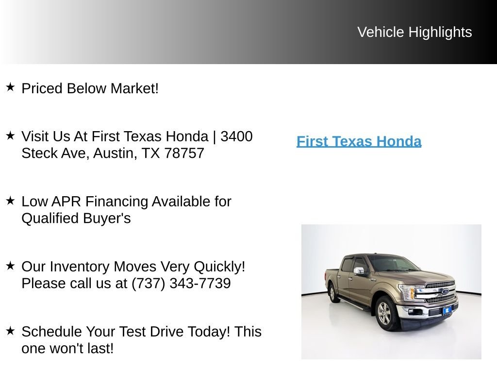 Used 2018 Stone Gray Ford Lariat image 10