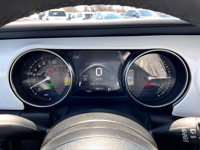 Used 2023 Bright White Clearcoat Jeep Willys 4xe image 25
