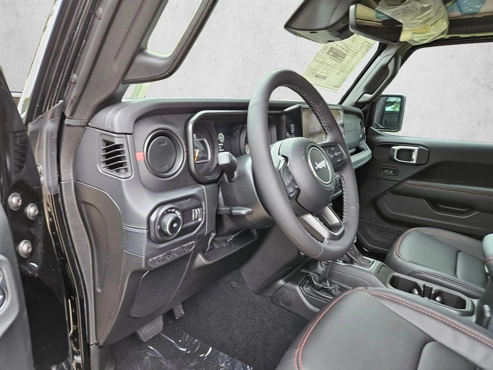 New 2026 Black Clearcoat Jeep Rubicon image 3